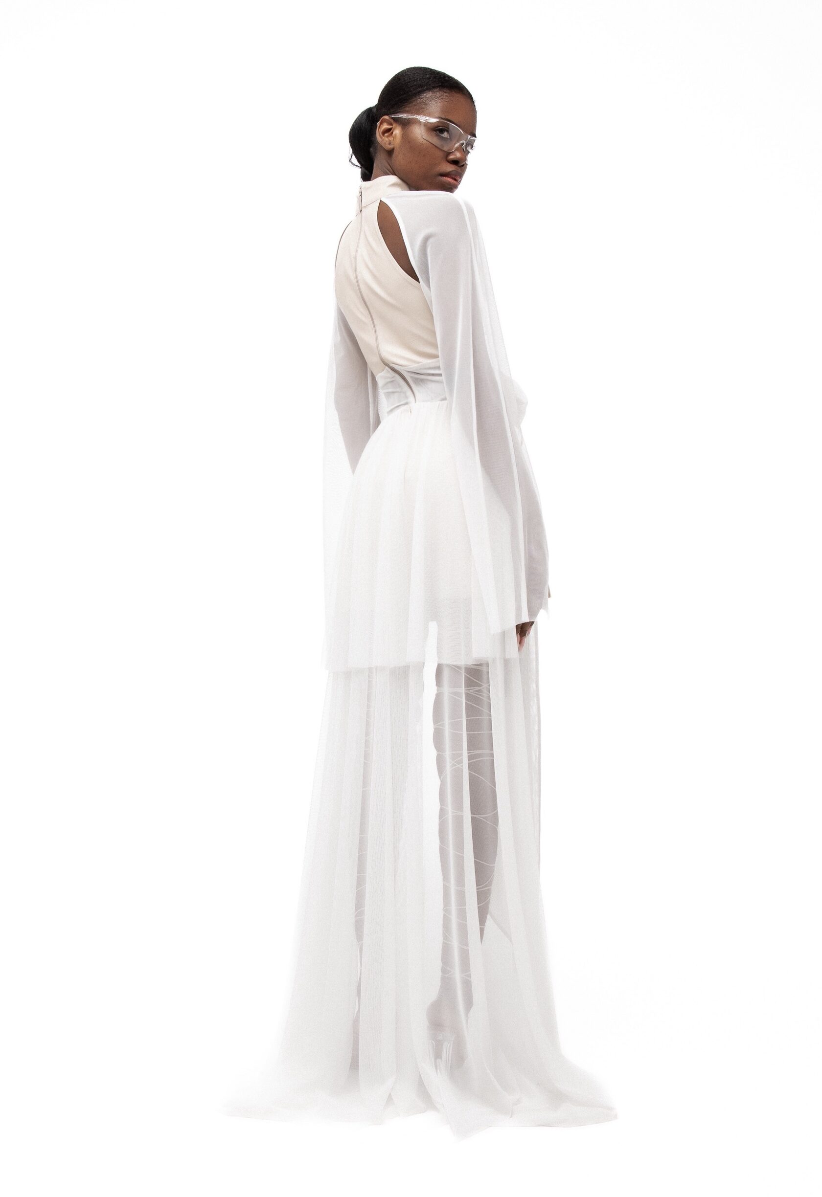 Skirt MATTEO в цвете сливочный крем - 40-42 (XS-S) - Milky white