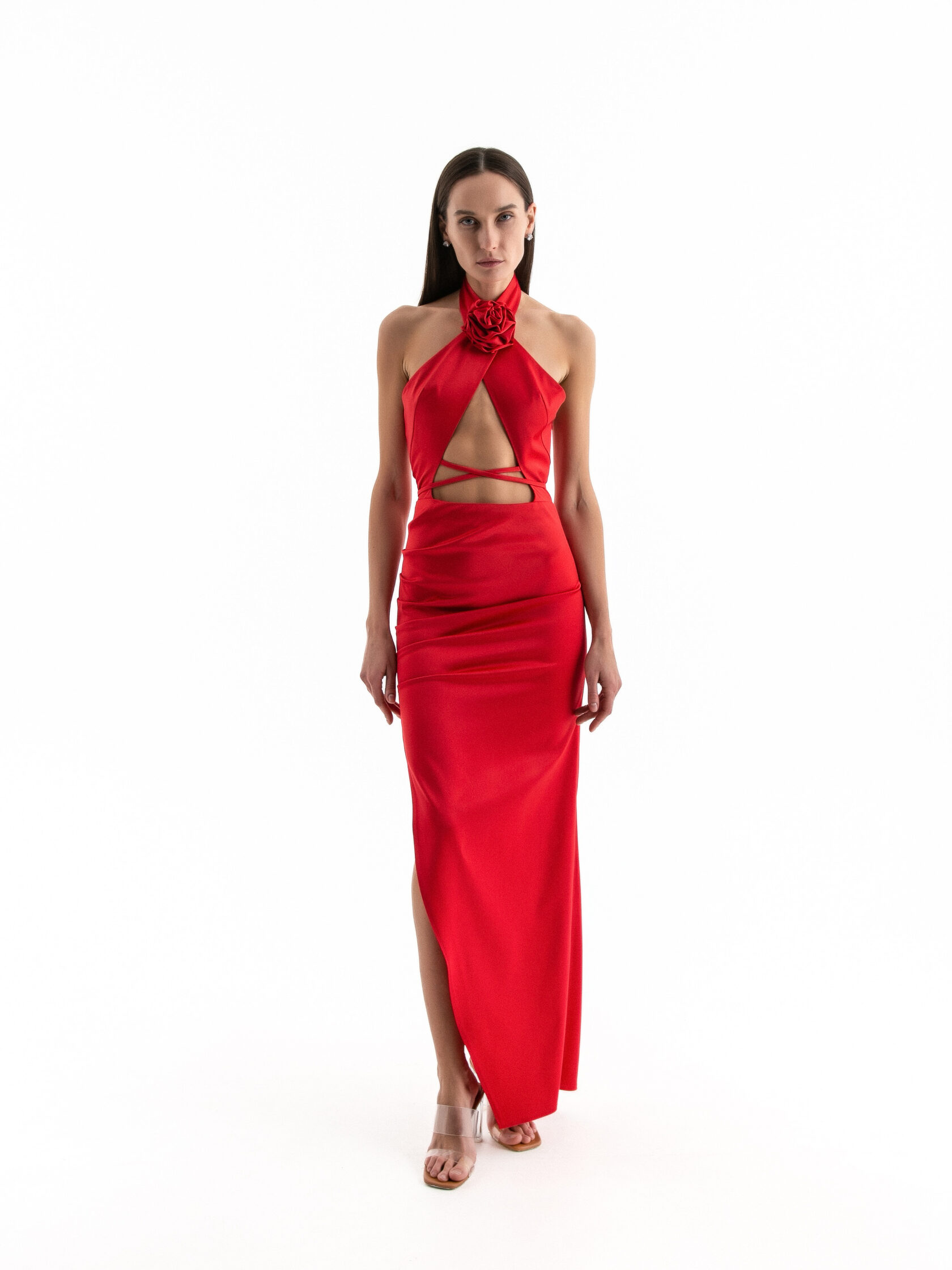 Dress SEMBRO in red - 38 (XXS) - Red