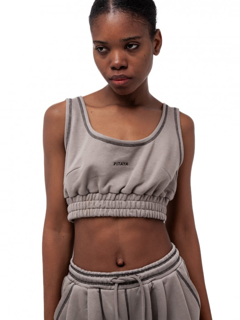 Top GREY GOLF в цвете мокрый песок - 40-42 (XS-S) - Grey-beige