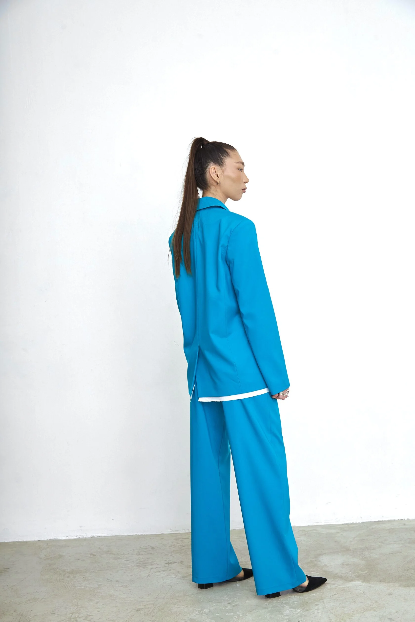 Trousers CLASSIC голубого цвета - Light blue - 40 (XS)
