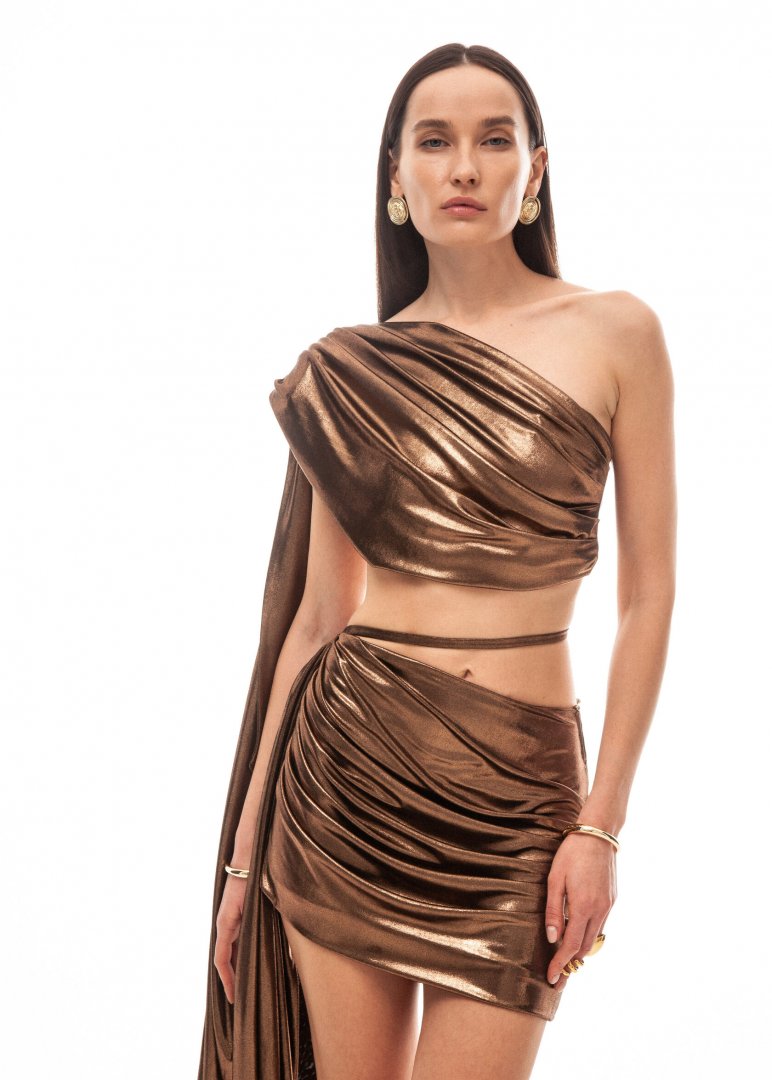 Top CARTELLA в бронзовом цвете - 40-42 (XS-S) - Bronze
