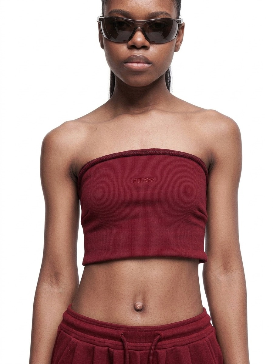 Top CHERRY VEGAS в вишневом цвете - Burgundy - One size