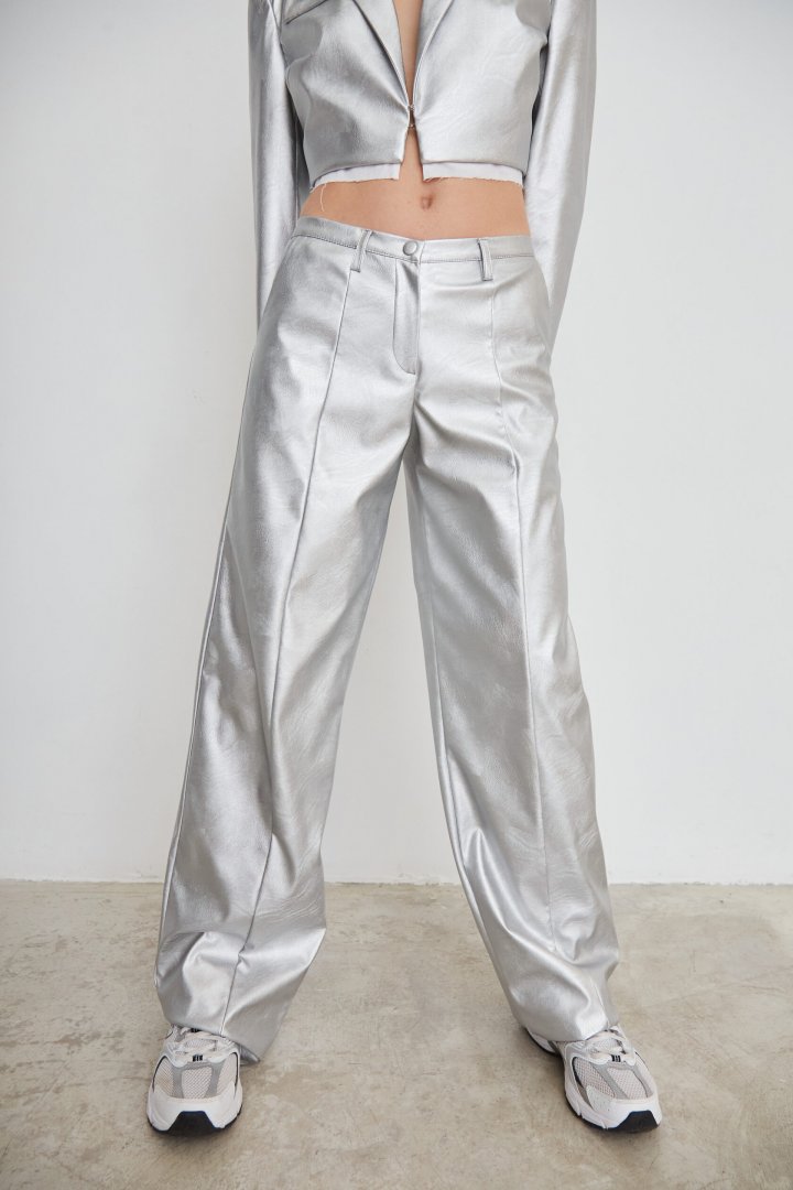 Trousers DOLLAR - Металлик - 40(XS)