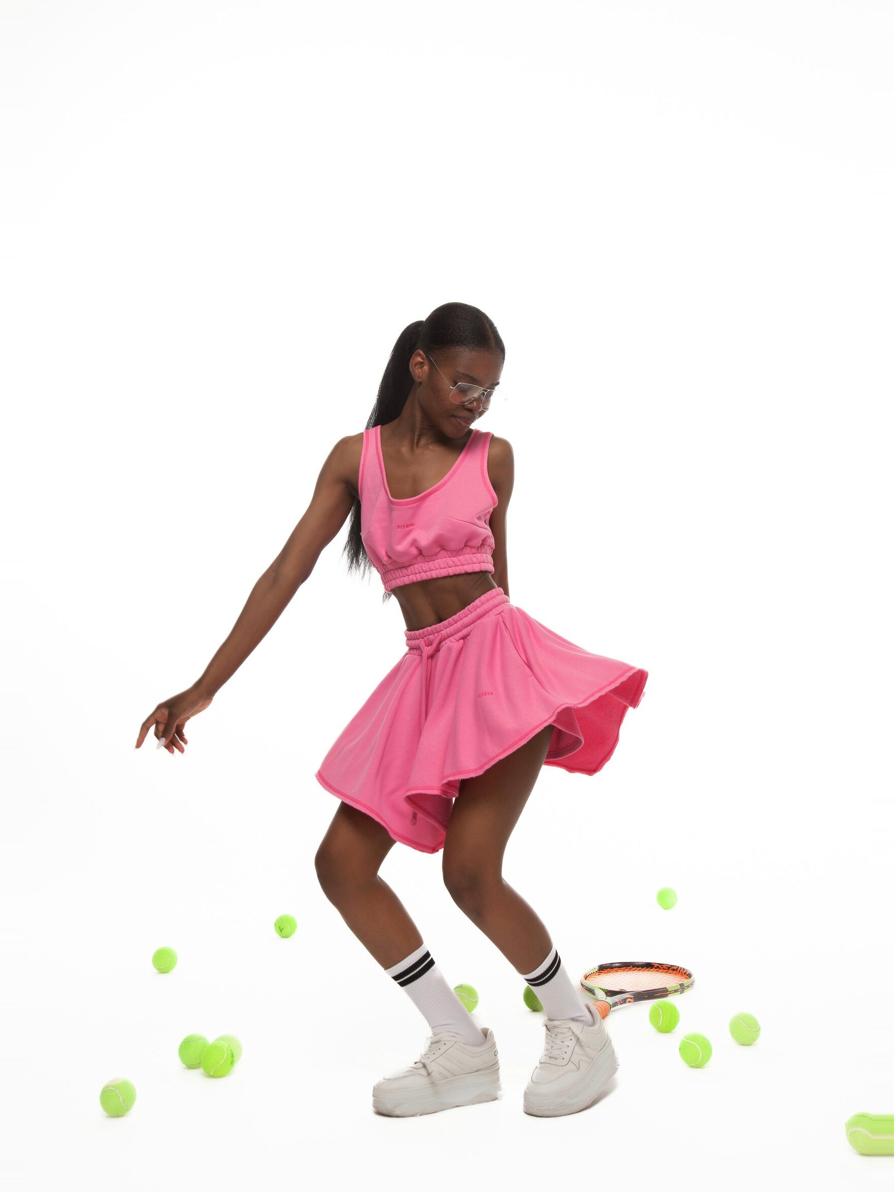 Skirt-шорты PINK GOLF in pink - 40-42 (XS-S) - Pink