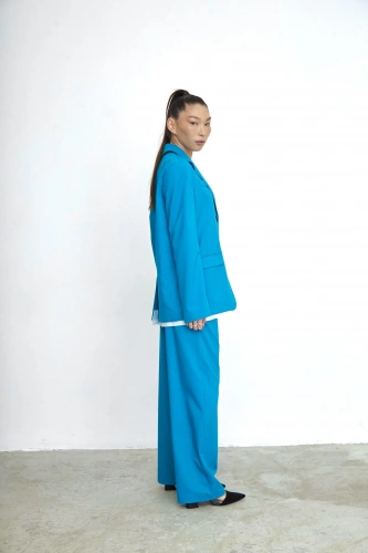 Trousers CLASSIC голубого цвета - Light blue - 40 (XS)
