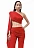 Top VIENNA в цвете алая вишня - 40-42 (XS-S) - Red